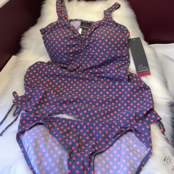 SOLD Oh Baby Motherhood Maternity 2-Pc Swimsuit - Picture 4 of 5